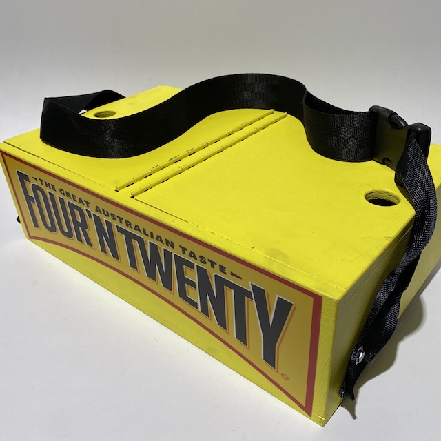 USHER TRAY, Yellow (Footy, Sport or Beach Vending)